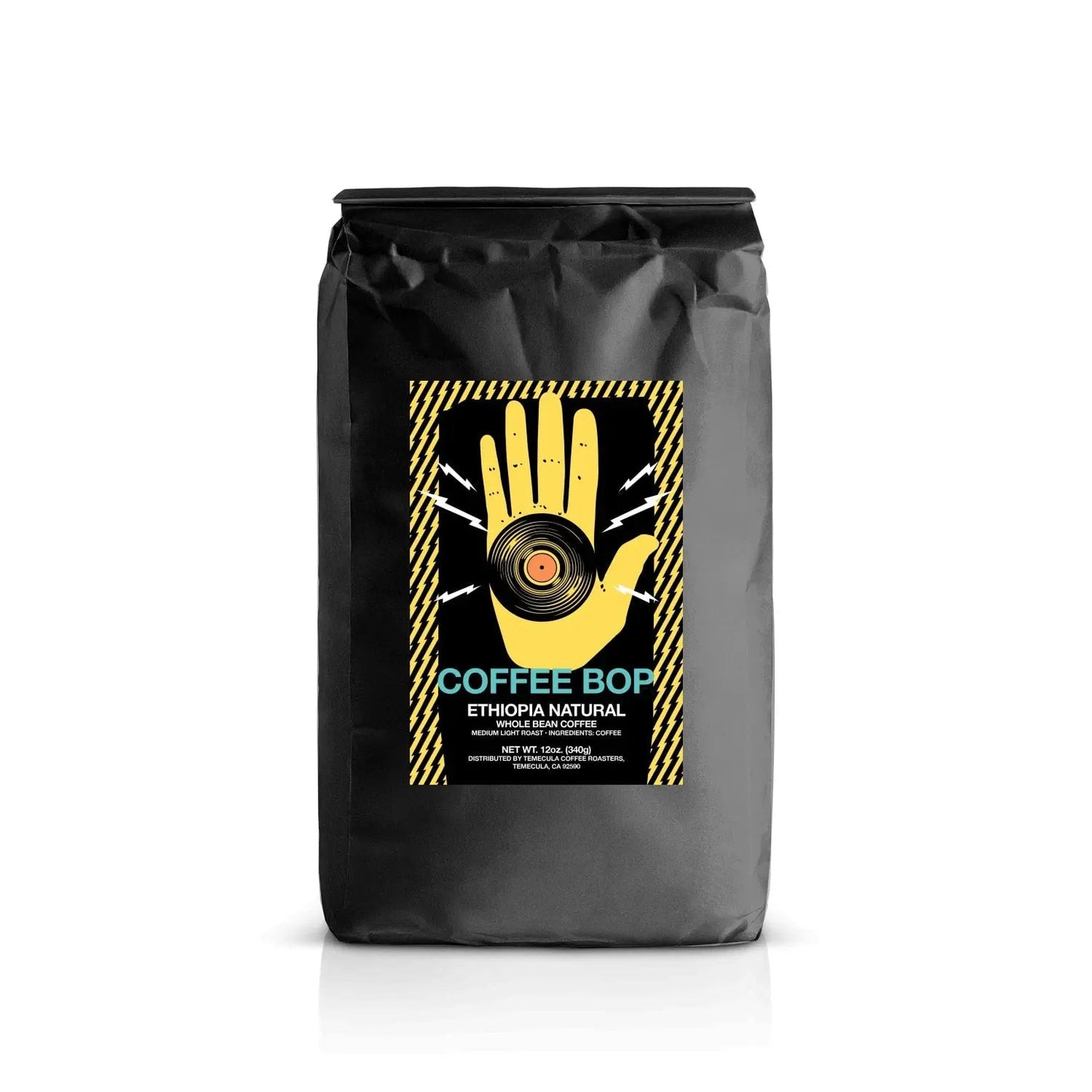 Ethiopian Sidama coffee, naturally processed medium-light roast from coffee's birthplace