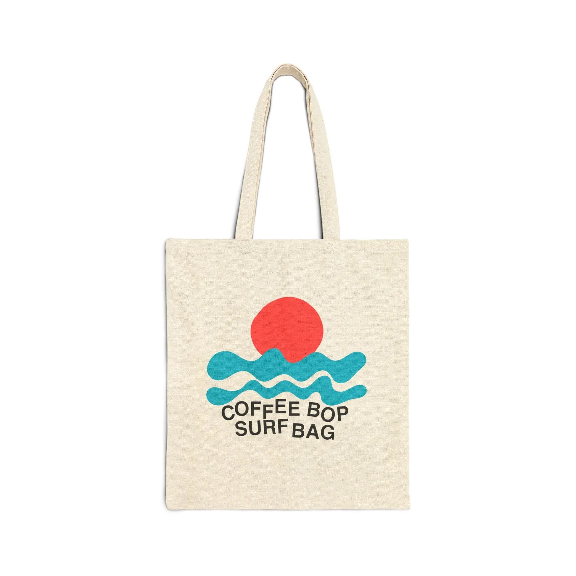 Reusable Canvas Tote Bag – Sustainable Design COFFEE BOP