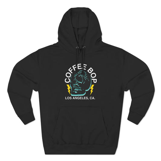 Premium Pullover Hoodie - Coffee Skull